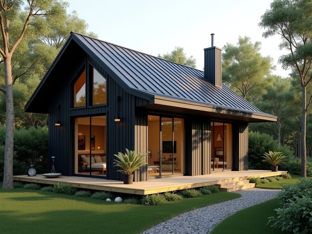 b2b forest a-frame cabin house Factory Price