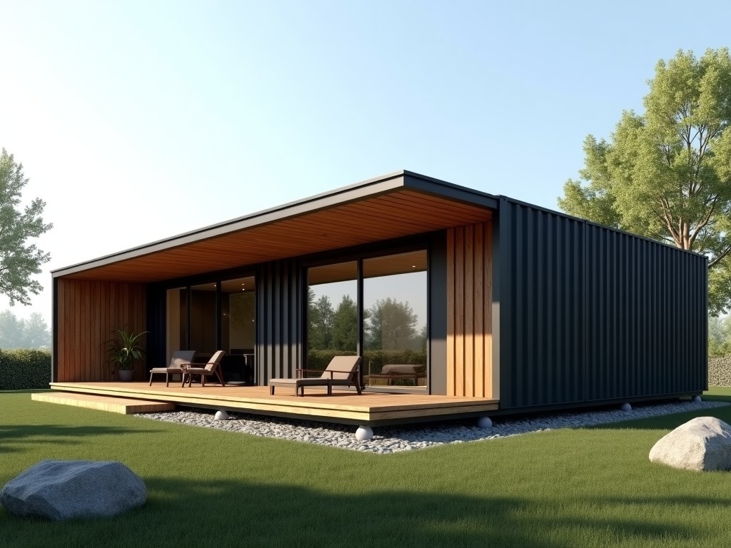 b2b steel villa construction company