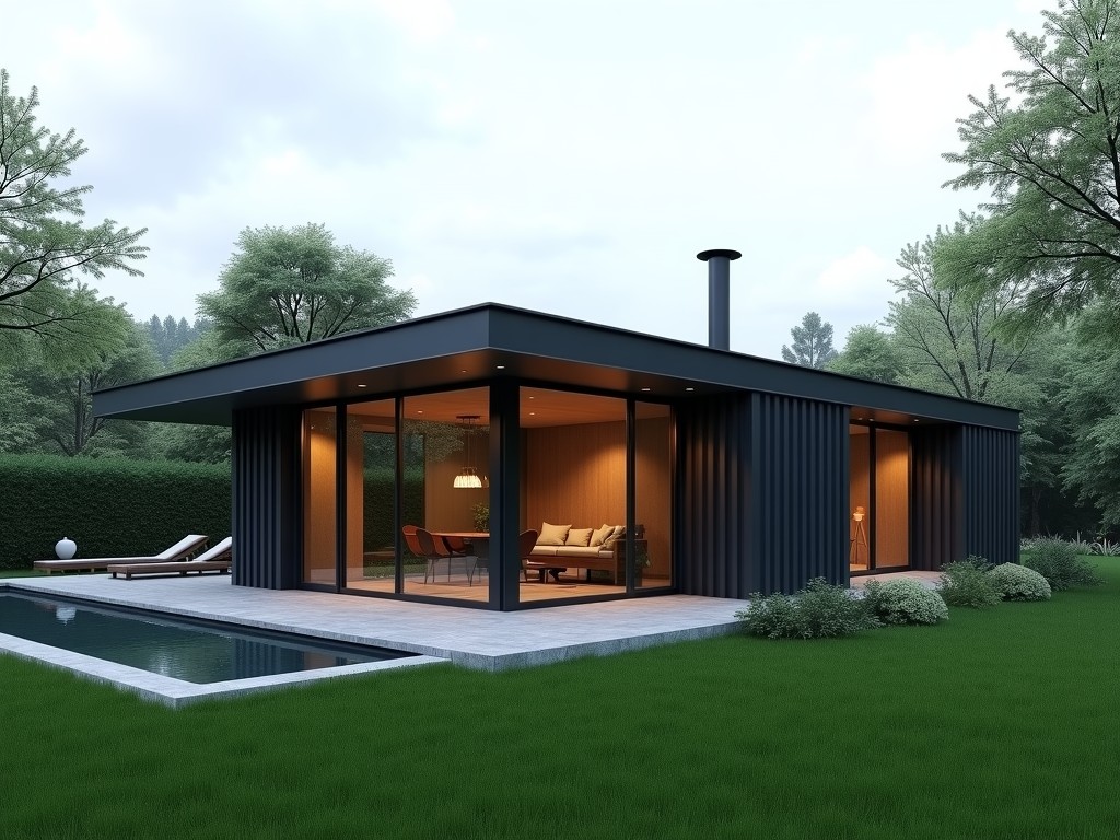 Build European Light Steel Villa House