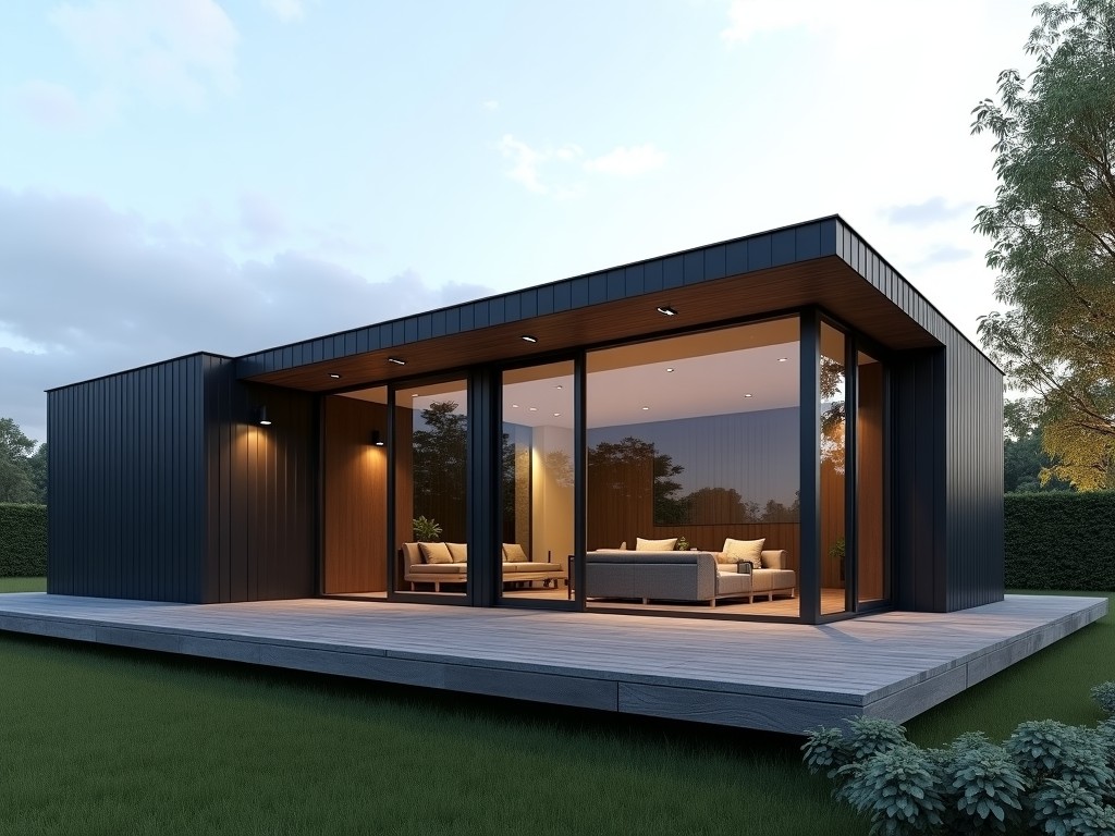 Bulk Modern Design Light Steel Villa