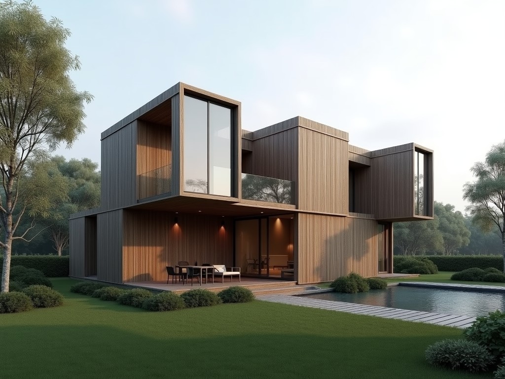 China Modern Design Light Steel Villa