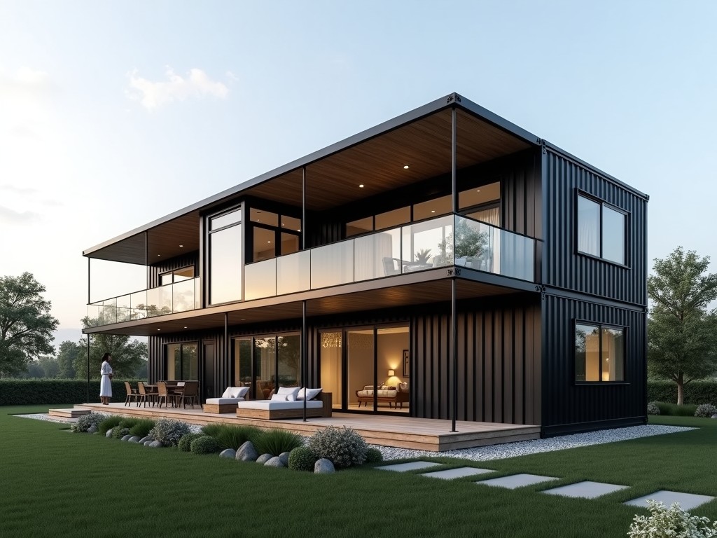 China Multi Level Shipping Container Homes