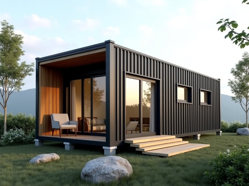 China Semi Permanent Foundation Tiny House