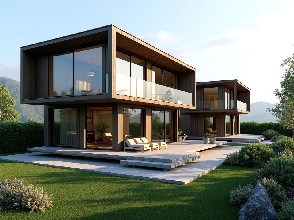 China semi permanent villa price quote