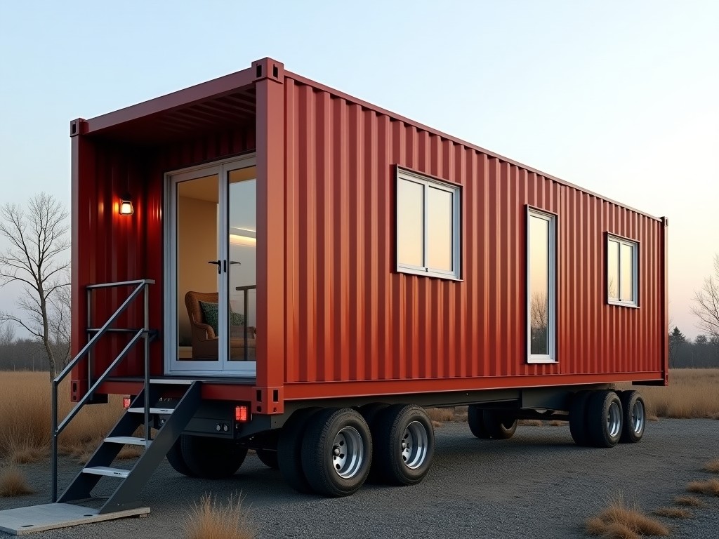 Container Homes On Wheels For Sale