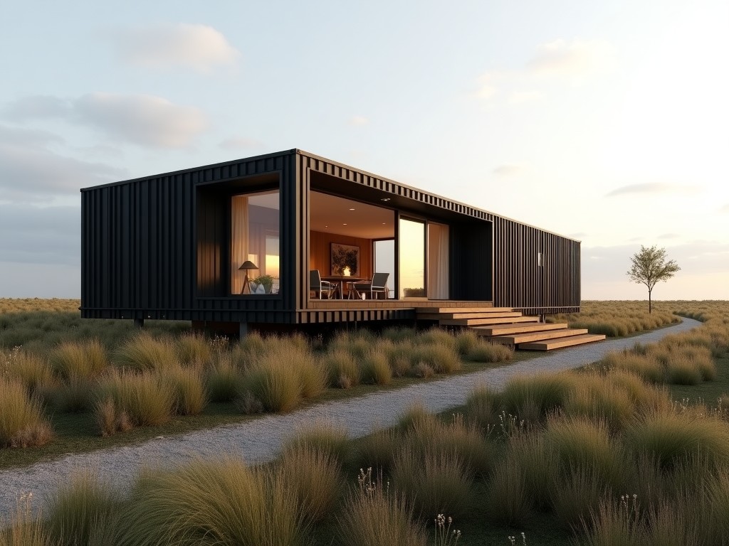 Countryside Steel Villa House Design