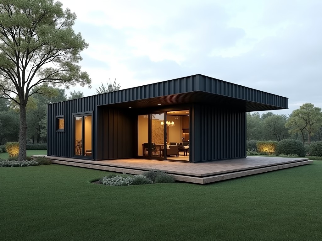 custom steel villa design service