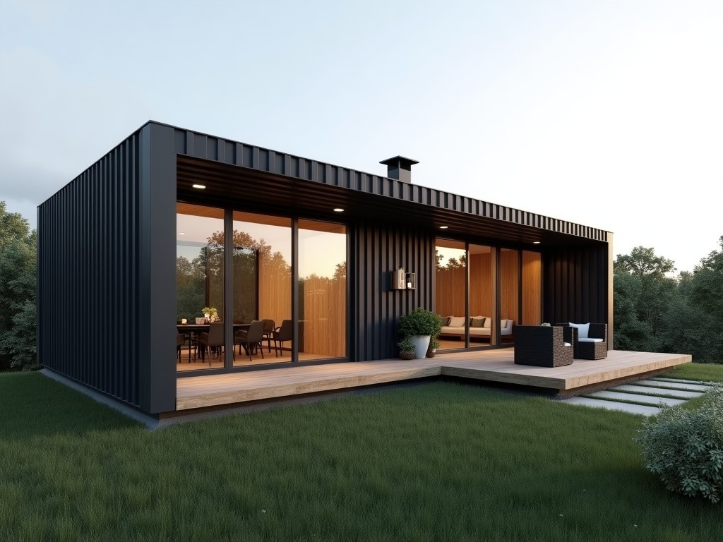 Customized Prefabricated Luxury Steel Villa