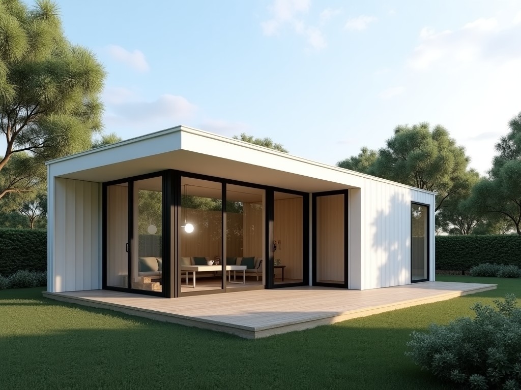 Light Steel Flat Pack Villa Factory Price