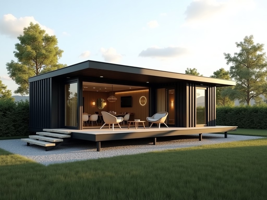 Lightweight Steel Villa For Residential Use