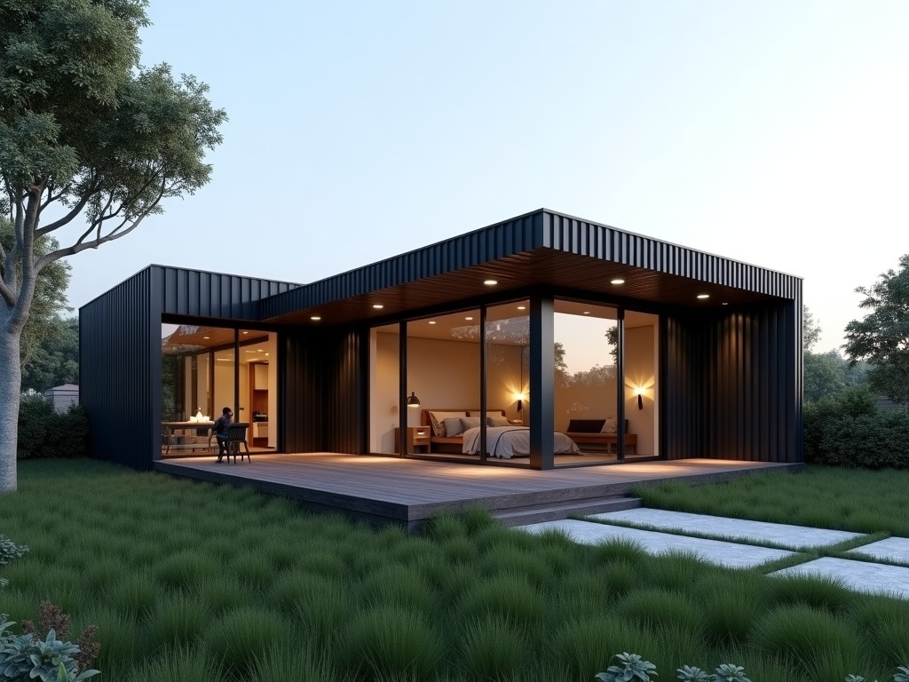 Modern Light Steel Structure Villa Manufacturers