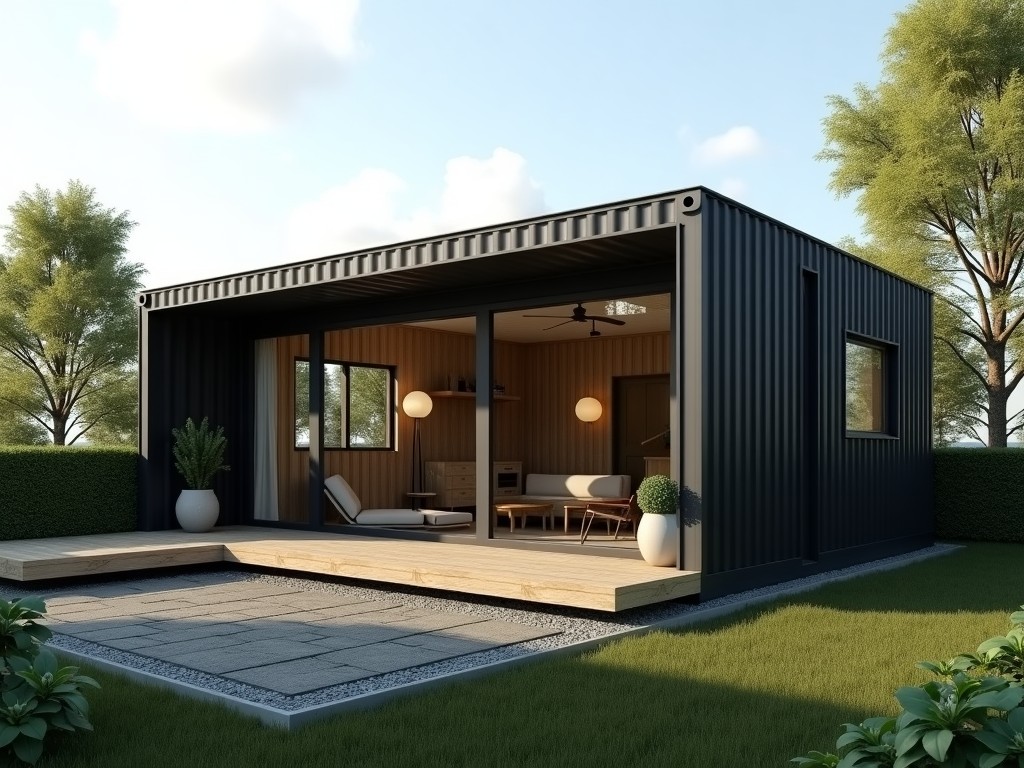 Modern Prefabricated Steel Villa Factory Price