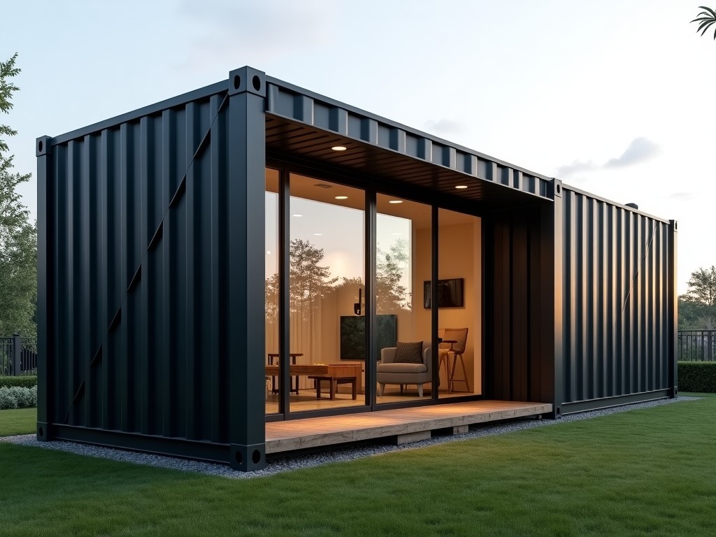 shipping containers converted into homes